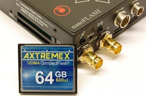 Axtremex Technology and IndieGrip Ship First 128 GB CompactFlash 600X Card 4