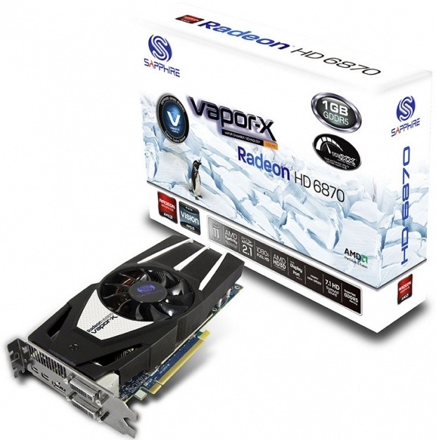 Open enlarged image SAPPHIRE Announces HD 6870 TOXIC and Vapor-X Editions 6