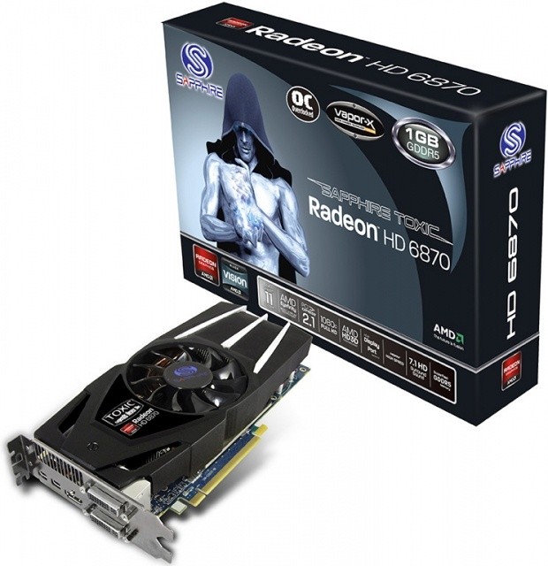Open enlarged image SAPPHIRE Announces HD 6870 TOXIC and Vapor-X Editions 8