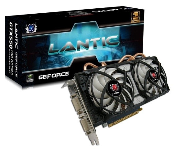 Lantic release new GTX550 Ti 1GB GDDR5 | TweakTown.com