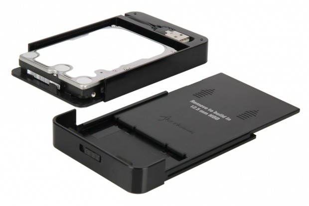 Open enlarged image Sharkoon External Case for 9.5 and 12.5mm HDDs 6