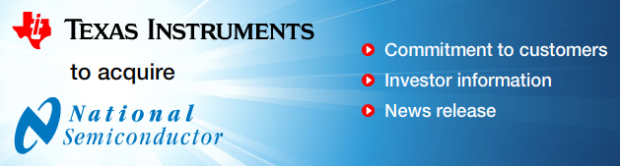 Texas Instruments to acquire National Semiconductor | TweakTown.com
