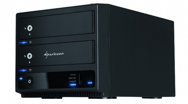 Sharkoon unveils two external RAID Cases for SATA Hard Drives 02