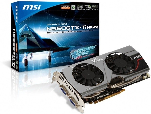 MSI Announces GeForce GTX 560 Ti HAWK Graphics Card 01