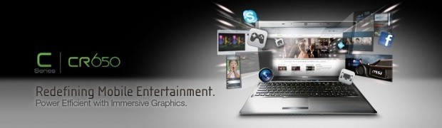 MSI's Newly Designed C Series Notebooks - Which Marry Intel Next Gen Core Processing with Clutter Free Design - Arrive in North America | TweakTown.com