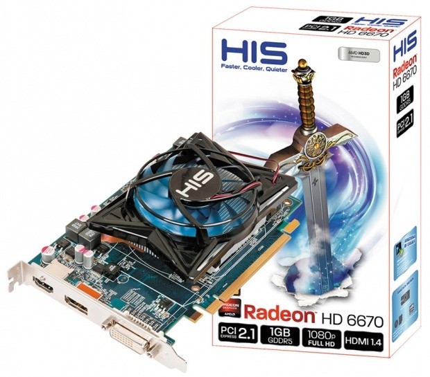 HIS Unleashes Radeon HD 6670, HD 6570, and HD 6450 Graphics Cards 01