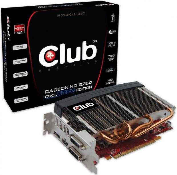 Club 3D Announces Passive-Cooled Radeon HD 6750 CoolStream Edition Graphics Card 01