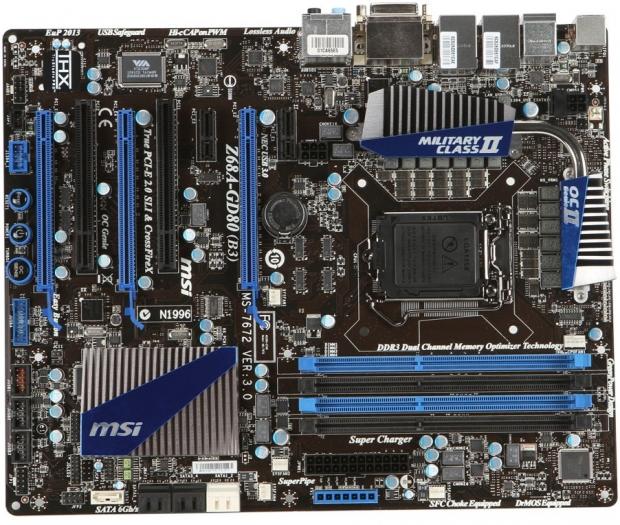 Open enlarged image MSI Announces its Z68 B3 Series Motherboards 06