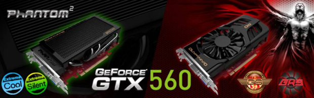 Open enlarged image Gainward GTX 560 Phantom series equipped with revolutionary cooling technology 01