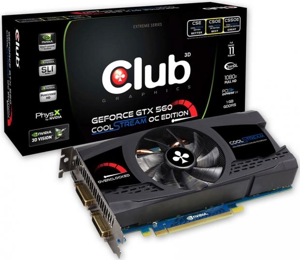 Open enlarged image Club 3D Announces CoolStream Edition GeForce GTX 560 Graphics Cards 02