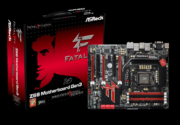 Open enlarged image ASRock Power Up ! Dedicated Gaming Motherboard - Fatal1ty Z68 Professional Gen3 13