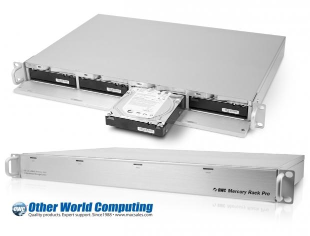 OWC Introduces New Mercury Rack Pro Mini-SAS RAID-Ready Rackmount Storage Solutions Offering Up To 12TB Capacity And 24Gb/s Total Throughput | TweakTown.com
