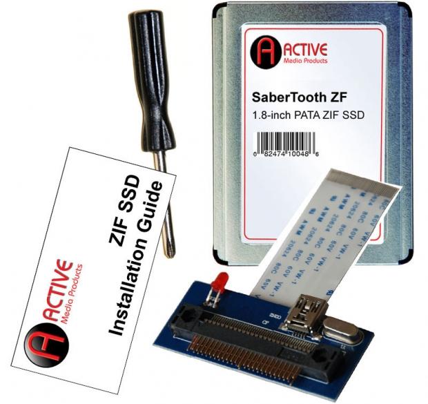 Open enlarged image Active Media Products Launches ZIF SSD Upgrade Kits 05