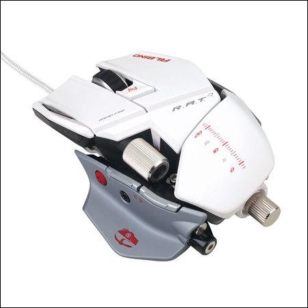 Mad Catz Announces Shipping of the Cyborg R.A.T. Albino 6400 DPI Gaming Mouse 01 Mad Catz Announces Shipping of the Cyborg R.A.T. Albino 6400 DPI Gaming Mouse 01