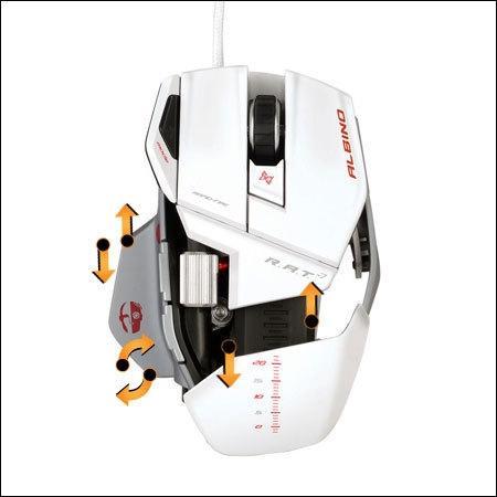 Mad Catz Announces Shipping of the Cyborg R.A.T. Albino 6400 DPI Gaming Mouse 02 Mad Catz Announces Shipping of the Cyborg R.A.T. Albino 6400 DPI Gaming Mouse 02