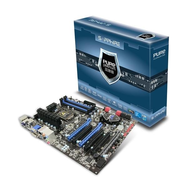 SAPPHIRE supports latest Intel CPU family with Pure Platinum Z68 mainboard | TweakTown.com SAPPHIRE supports latest Intel CPU family with Pure Platinum Z68 mainboard | TweakTown.com