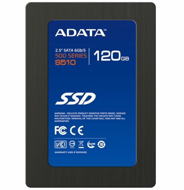 Open enlarged image A-Data Announces New S510 Series SATA 6 Gbps SSDs 01