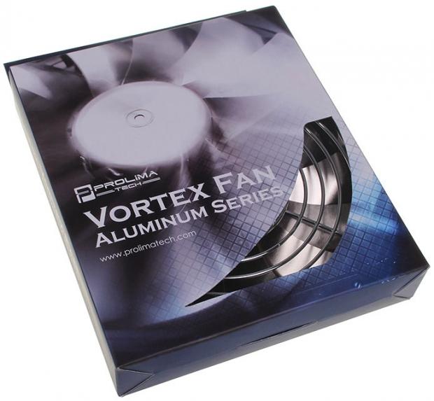 Open enlarged image Prolimatech Launches Aluminum Vortex Silver Wings 140 mm Fan 05