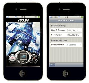 Overclock Desktop Graphics via iPhone with MSI Afterburner for iOS 01 Overclock Desktop Graphics via iPhone with MSI Afterburner for iOS 01