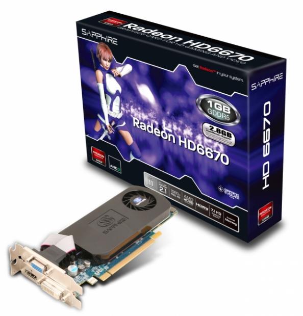 SAPPHIRE HD 6670 Single Slot Low Profile is a first! 09