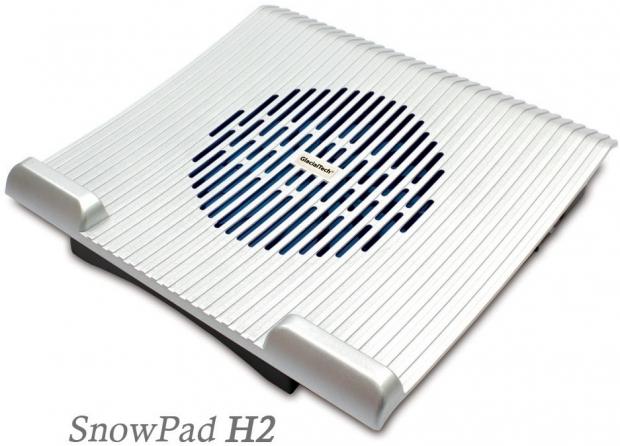 Open enlarged image GlacialTech Launches Exciting & Elegant N1 / H2 SnowPad Series Laptop Cooling Pads 01