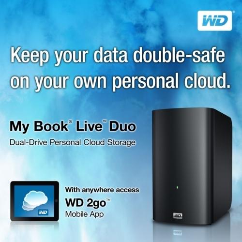 Western Digital Debuts the My Book Live Duo Personal Cloud Storage System | TweakTown.com