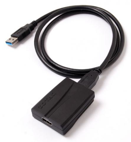ZOTAC Announces USB 3.0 to HDMI Adaptor | TweakTown.com ZOTAC Announces USB 3.0 to HDMI Adaptor | TweakTown.com