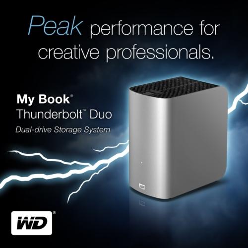 WD Shipping My Book Thunderbolt Duo Dual-Drive Storage System: Ultra-Fast Read/Write Times for Creative Pros, and Today's Need-it-Now Consumers | TweakTown.com WD Shipping My Book Thunderbolt Duo Dual-Drive Storage System: Ultra-Fast Read/Write Times for Creative Pros, and Today's Need-it-Now Consumers | TweakTown.com