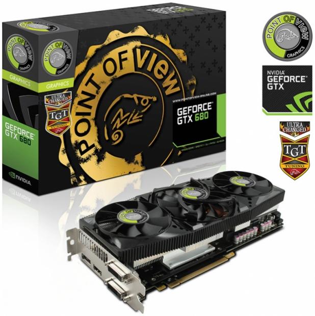 Point of View and TGT Announce GTX 680 UltraCharged 4 GB Graphics Card | TweakTown.com
