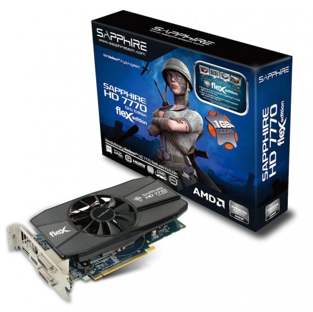 New SAPPHIRE HD 7770 FleX aids productivity. Direct support for up to four monitors in Eyefinity 05