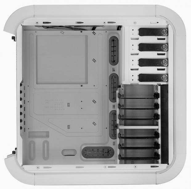 Open enlarged image BitFenix Introduces the Survivor White PC Chassis 05