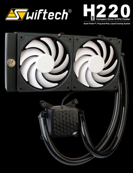 Swiftech to Unveil New H220 All-in-One CPU Cooler During CES 2013 | TweakTown.com Swiftech to Unveil New H220 All-in-One CPU Cooler During CES 2013 | TweakTown.com