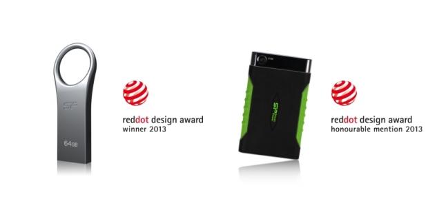 Silicon Power Received the Awards and Recognitions from red dot design award 2013 03