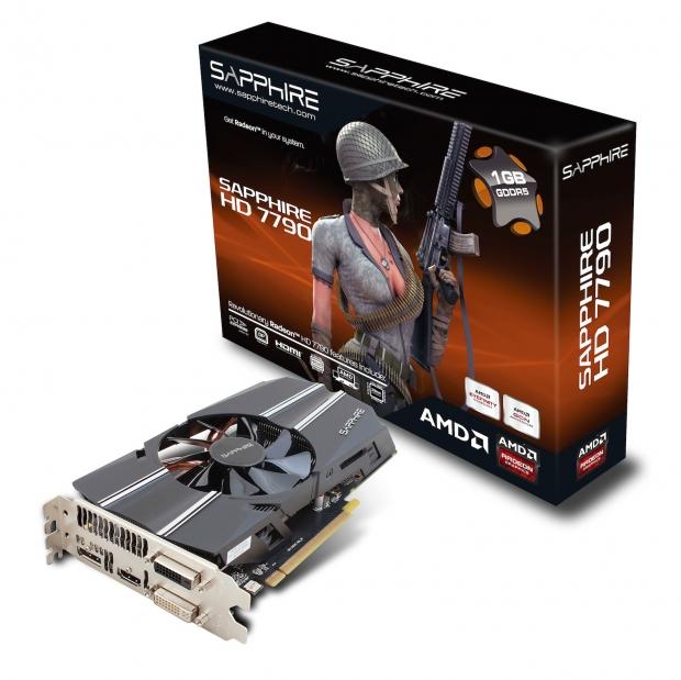 Open enlarged image SAPPHIRE enhances HD 7700 Series with new models HD 7790 OC with Dual-X delivers increased performance, new features 02