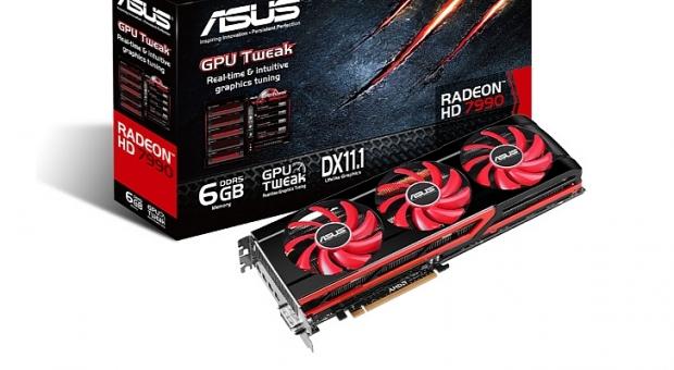 Open enlarged image ASUS Introduces the Radeon HD 7990 Dual-GPU Graphics Card | TweakTown.com