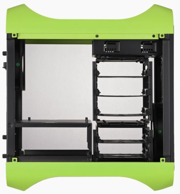 Open enlarged image BitFenix Reveals Prodigy Green and Blue 10
