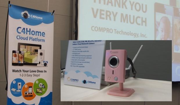 COMPRO Technology, C4Home Cloud Platform & TN-Series IP Camera     Successful Conference at COMPUTEX TAIPEI 2013 02