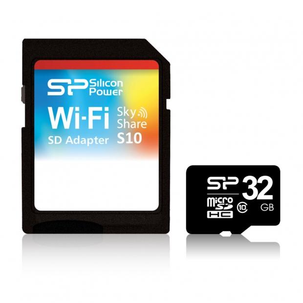 Silicon Power Launches Sky Share S10 Wi-Fi SD Card | TweakTown.com
