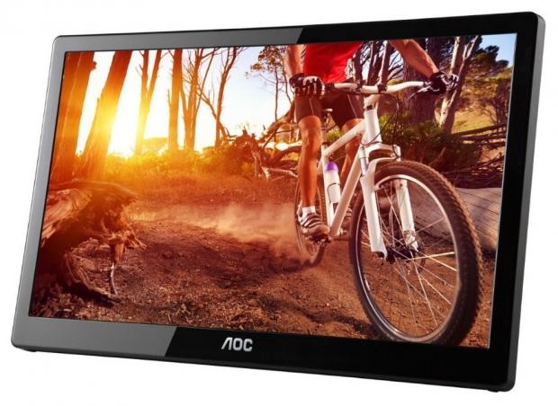 AOC Unveils New 16-inch Portable USB Monitor with USB 3.0 and DisplayLink 01