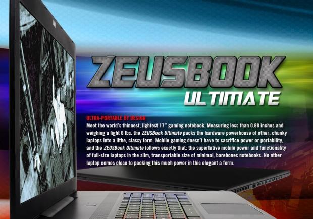 CyberPowerPC Introduces the ZeusBook Ultimate Series 10