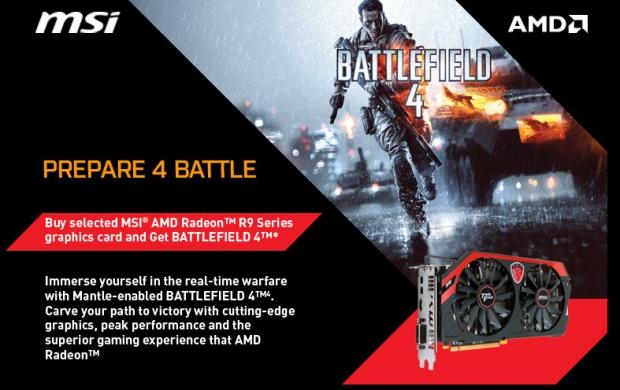 Open enlarged image MSI Radeon R9 Graphics Cards Now With Battlefield 4 | TweakTown.com