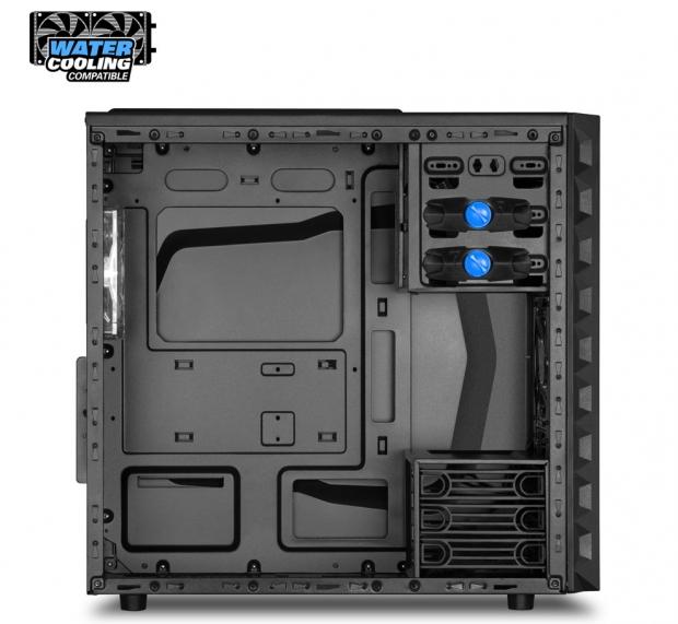 Open enlarged image Sharkoon Announces REX Water Cooling Edition Case 02