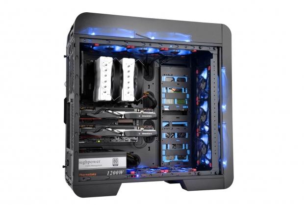 Open Gallery Thermaltake releases innovational full-tower PC case - Core V71 04