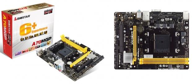 Open enlarged image Biostar Announces A70MGP Socket FM2+ Motherboard | TweakTown.com