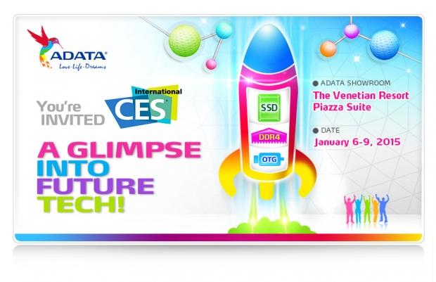 Open enlarged image ADATA to Give a Glimpse into Innovative Consumer Products at CES 2015 | TweakTown.com