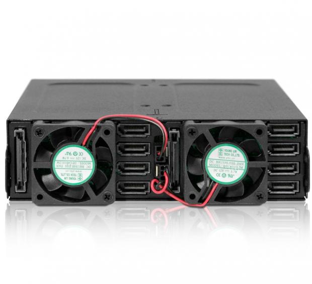 Open enlarged image ICY DOCK Announces ToughArmor MB998SP-B Drive Cage 082