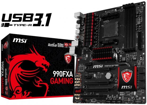 Open enlarged image MSI Unleashes 990FXA GAMING Socket AM3+ Motherboard 037