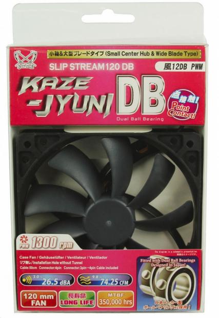 Scythe Releases Slip Stream 120 DB Fans with Dual Ball Bearing 050