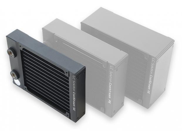 Open enlarged image EK Water Blocks Introduces the CoolStream SE 120 mm slim radiator 063
