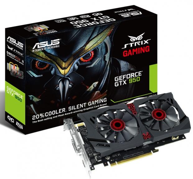 ASUS Announces GeForce GTX 950 STRIX OC | TweakTown.com